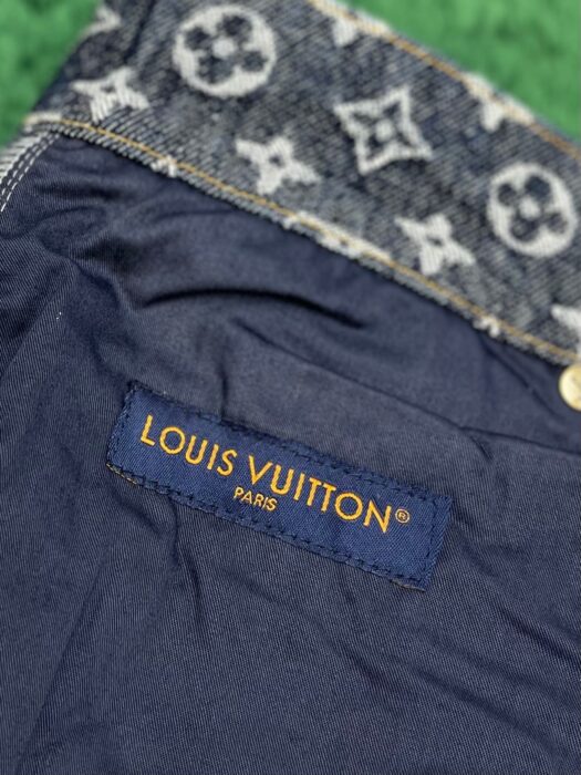 루이비통 모노그램 자카드 데님 스케이트 팬츠 1AFX32 레플리카 미러급 SA급 S급 고퀄리티 하이엔드 최상급 의류 [남성여성공용] 14