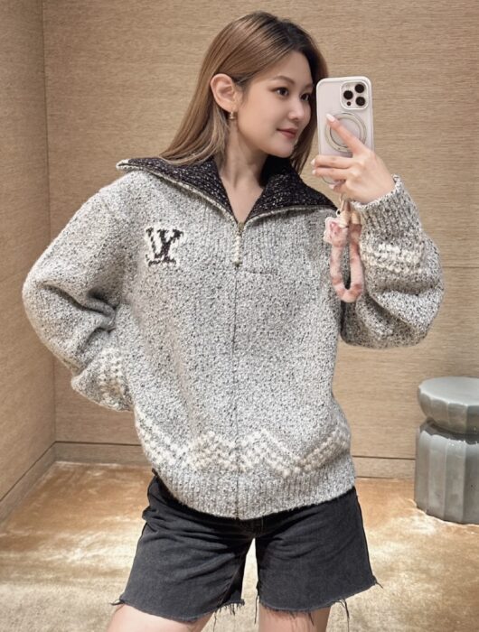 루이비통 지퍼 니티드 블루종 레플리카 미러급 SA급 S급 고퀄리티 하이엔드 최상급 의류 [여성] 6