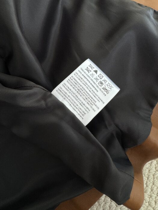 생로랑 벨트 가죽 자켓 브라운 레플리카 미러급 SA급 S급 고퀄리티 하이엔드 최상급 의류 [여성] 16