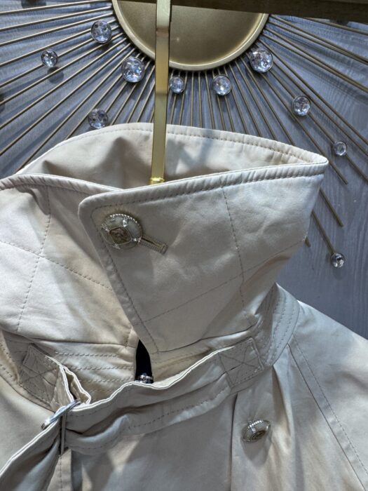 샤넬 뉴 카키 숏 더블브레스트 버드 트렌치 코트 레플리카 미러급 SA급 S급 고퀄리티 하이엔드 최상급 의류 [여성] 5