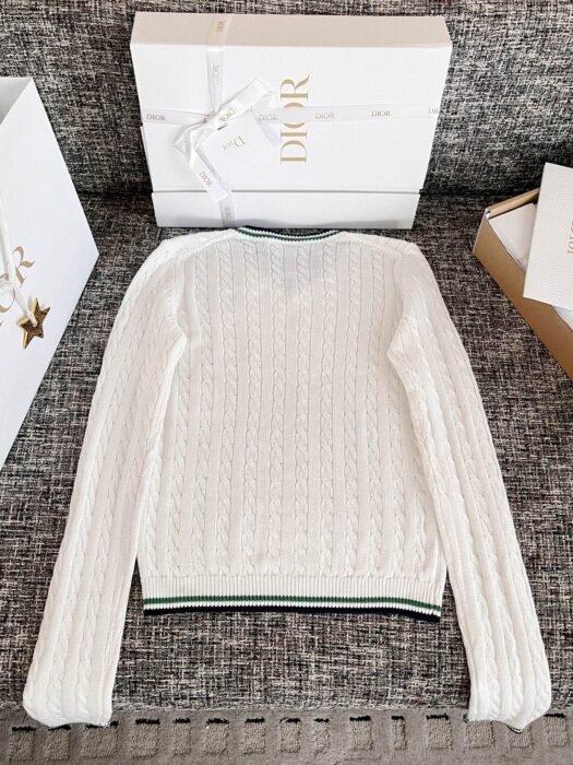 디올 슬림핏 브이넥 니트 레플리카 미러급 SA급 S급 고퀄리티 하이엔드 최상급 의류 [여성] 16