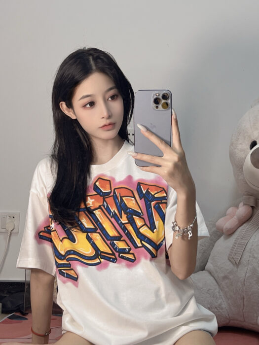 루이비통 그래티피 반팔 티셔츠 레플리카 미러급 SA급 S급 고퀄리티 하이엔드 최상급 의류 [남성여성공용] 2