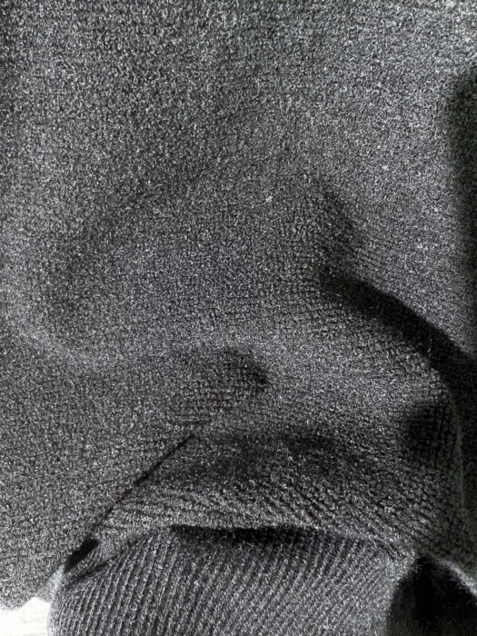 로에베 로고 자수 양털 니트 후드티 블랙 레플리카 미러급 SA급 S급 고퀄리티 하이엔드 최상급 의류 [남성여성공용] 11