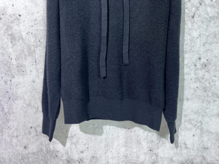 로에베 로고 자수 양털 니트 후드티 블랙 레플리카 미러급 SA급 S급 고퀄리티 하이엔드 최상급 의류 [남성여성공용] 7