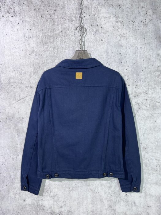 루이비통 포켓 로고 자수 데님 자켓 블루 레플리카 미러급 SA급 S급 고퀄리티 하이엔드 최상급 의류 [남성여성공용] 4