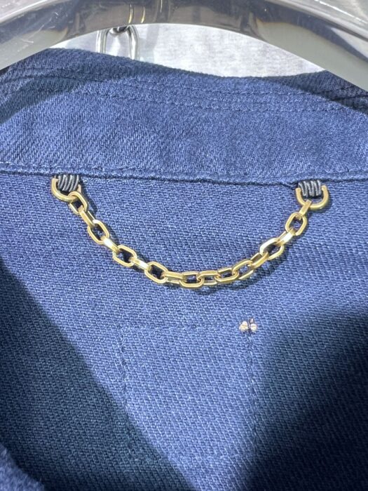 루이비통 포켓 로고 자수 데님 자켓 블루 레플리카 미러급 SA급 S급 고퀄리티 하이엔드 최상급 의류 [남성여성공용] 17