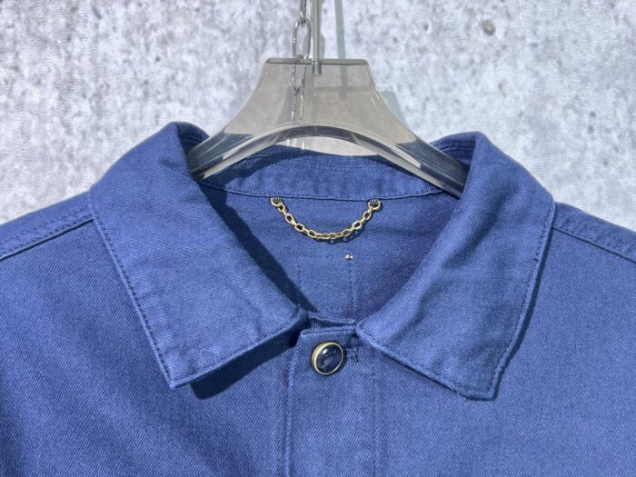 루이비통 포켓 로고 자수 데님 자켓 블루 레플리카 미러급 SA급 S급 고퀄리티 하이엔드 최상급 의류 [남성여성공용] 9