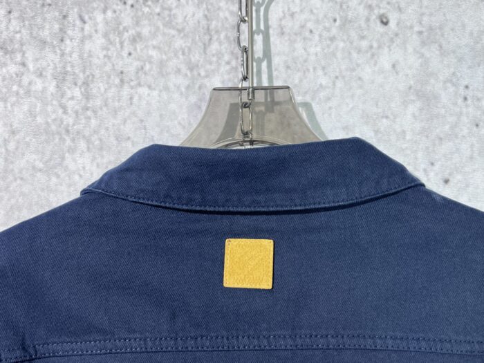 루이비통 포켓 로고 자수 데님 자켓 블루 레플리카 미러급 SA급 S급 고퀄리티 하이엔드 최상급 의류 [남성여성공용] 15