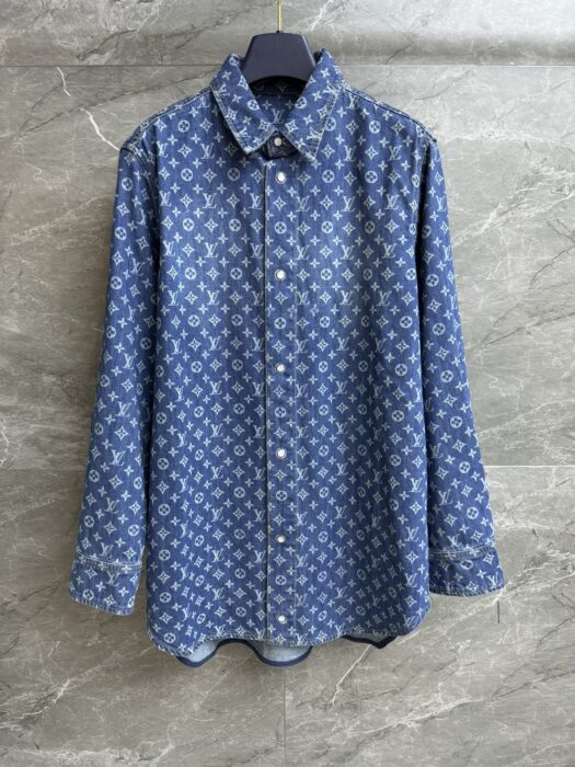 루이비통 모노그램 데님 셔츠 레플리카 미러급 SA급 S급 고퀄리티 하이엔드 최상급 의류 [여성] 11