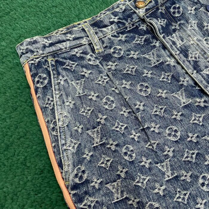 루이비통 모노그램 데님 테일러드 팬츠 1AGIUW 레플리카 미러급 SA급 S급 고퀄리티 하이엔드 최상급 의류 [남성여성공용] 8