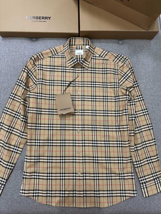 버버리 클래식 체크 코튼 포플린 셔츠 레플리카 미러급 SA급 S급 고퀄리티 하이엔드 최상급 의류 [남성여성공용] 18