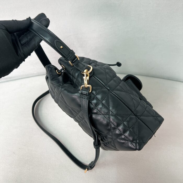 디올 카로 버킷백 스몰 매크로까나쥬 블랙 크로스백 핸드백 레플리카 미러급 SA급 S급 고퀄리티 최상급 하이엔드 가방 [여성] 6