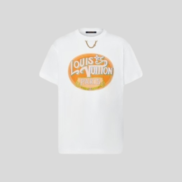 루이비통 25SS 파리 체인 반팔티 레플리카 미러급 SA급 S급 고퀄리티 하이엔드 최상급 의류 [남성여성공용]