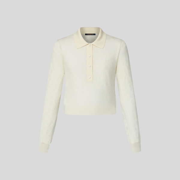 루이비통 마히나 롱 슬리브드 폴로 탑 레플리카 미러급 SA급 S급 고퀄리티 하이엔드 최상급 의류 [여성]