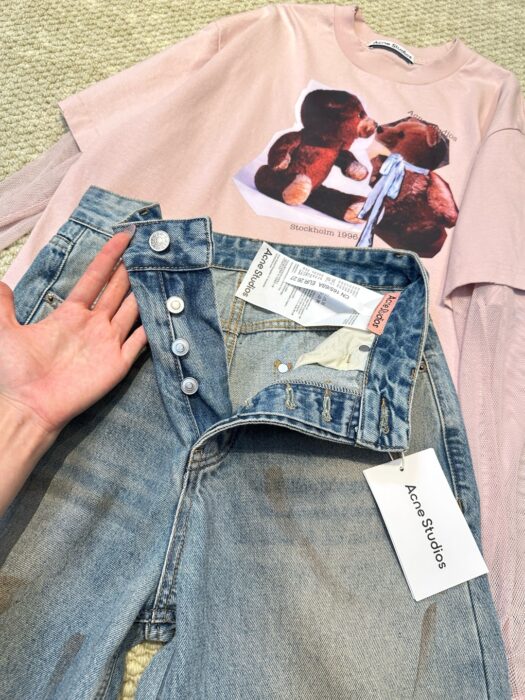 아크네 스튜디오 와이드 진 레플리카 미러급 SA급 S급 고퀄리티 하이엔드 최상급 의류 [여성] 14