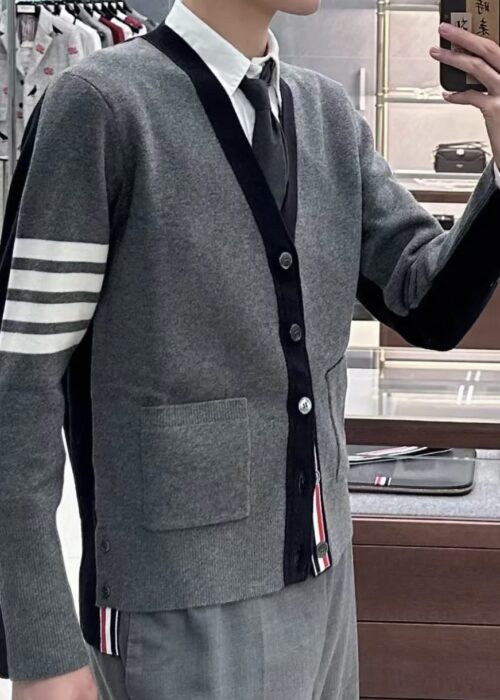 톰브라운 울 니트 가디건 레플리카 미러급 SA급 S급 고퀄리티 하이엔드 최상급 의류 [남성여성공용] 2