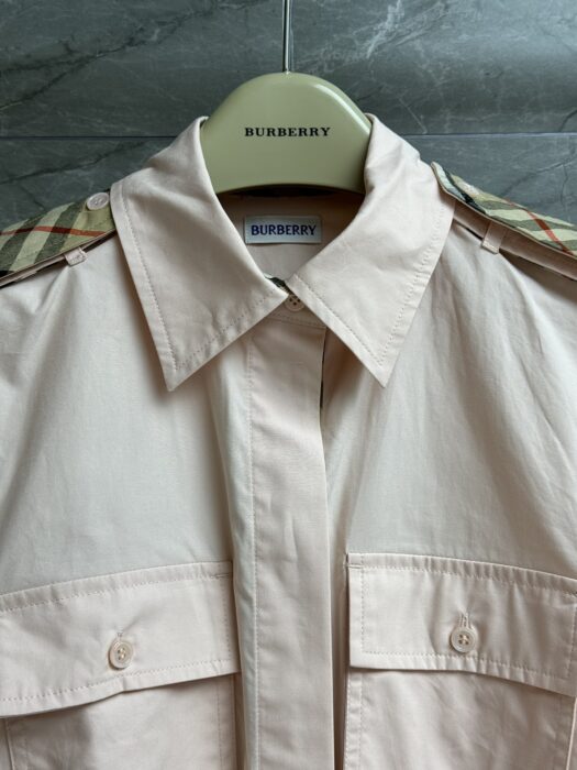 버버리 코튼 포플린 셔츠 드레스 레플리카 미러급 SA급 S급 고퀄리티 하이엔드 최상급 의류 [여성] 9