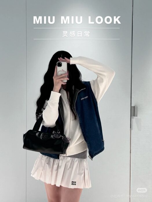 미우미우 데님 베스트 레플리카 미러급 SA급 S급 고퀄리티 하이엔드 최상급 의류 [여성] 4