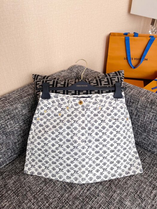 루이비통 블러리 모노그램 미니 스커트 레플리카 미러급 SA급 S급 고퀄리티 하이엔드 최상급 의류 [여성] 6