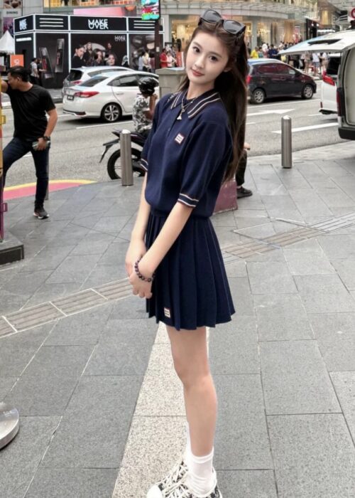 미우미우 캐시미어 폴로 스웨터 레플리카 미러급 SA급 S급 고퀄리티 하이엔드 최상급 의류 [여성] 5