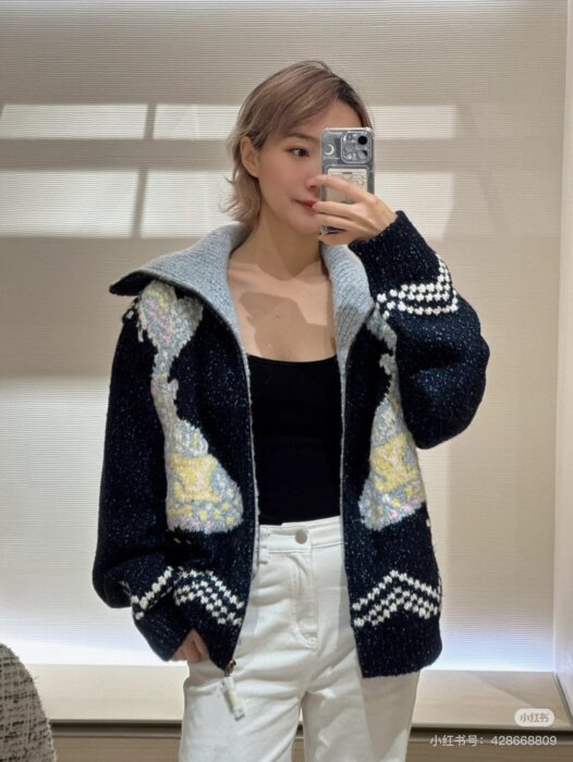 루이비통 지퍼 니트 블루종 레플리카 미러급 SA급 S급 고퀄리티 하이엔드 최상급 의류 [남성여성공용] 4