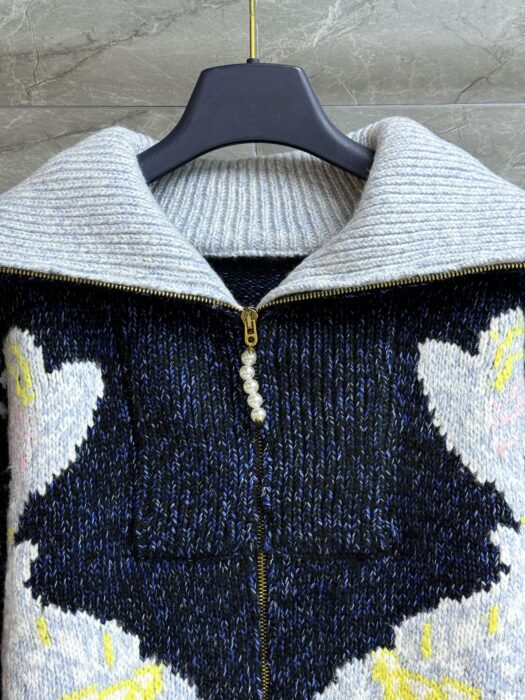 루이비통 지퍼 니트 블루종 레플리카 미러급 SA급 S급 고퀄리티 하이엔드 최상급 의류 [남성여성공용] 12