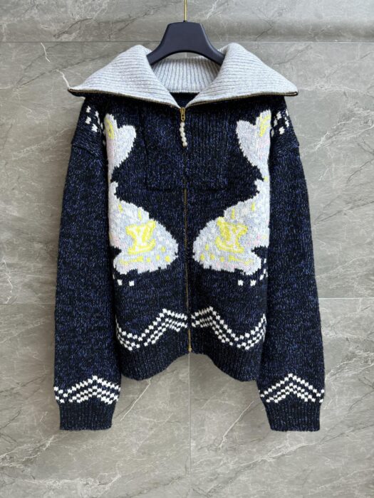 루이비통 지퍼 니트 블루종 레플리카 미러급 SA급 S급 고퀄리티 하이엔드 최상급 의류 [남성여성공용] 11