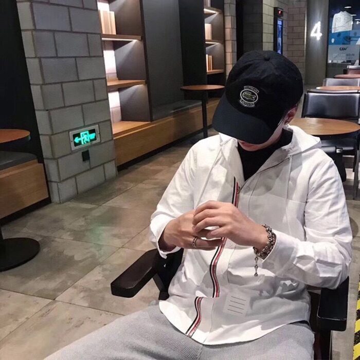 톰브라운 프런트 옥스포드 후드집업 셔츠 레플리카 미러급 SA급 S급 고퀄리티 하이엔드 최상급 의류 [남성여성공용] 6