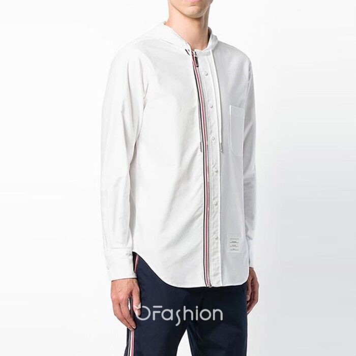 톰브라운 프런트 옥스포드 후드집업 셔츠 레플리카 미러급 SA급 S급 고퀄리티 하이엔드 최상급 의류 [남성여성공용] 3