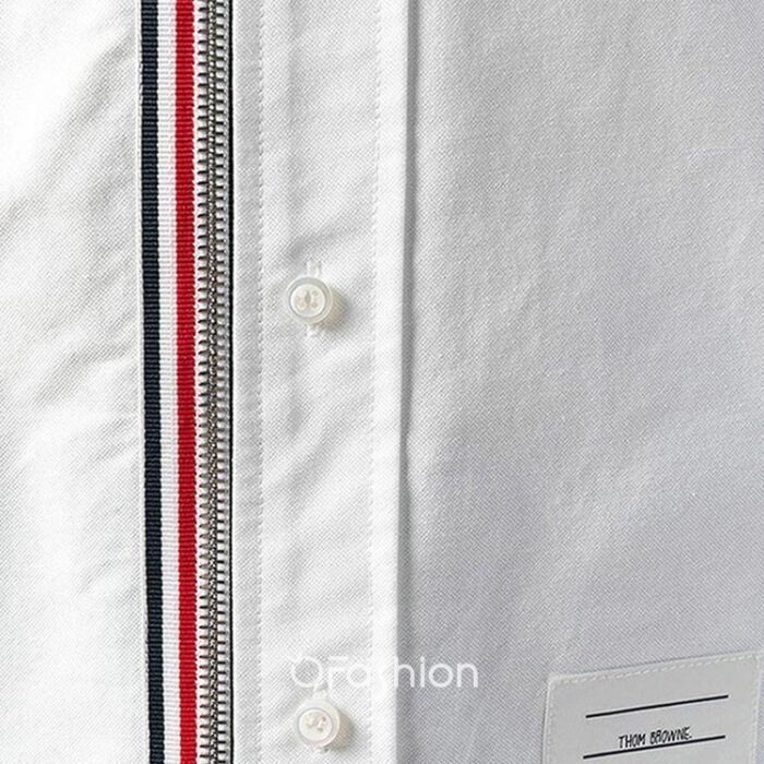 톰브라운 프런트 옥스포드 후드집업 셔츠 레플리카 미러급 SA급 S급 고퀄리티 하이엔드 최상급 의류 [남성여성공용] 5