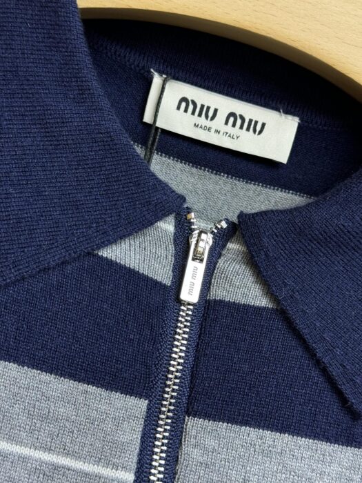 미우미우 스트라이프 울 스웨터 레플리카 미러급 SA급 S급 고퀄리티 하이엔드 최상급 의류 [여성] 7