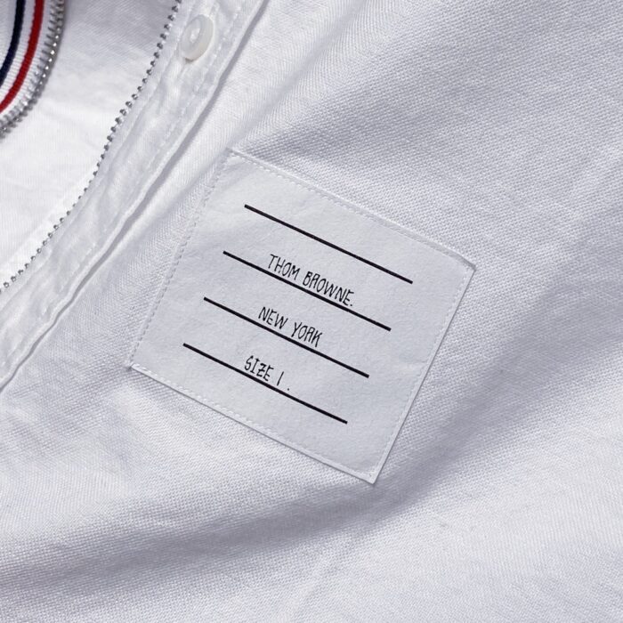 톰브라운 프런트 옥스포드 후드집업 셔츠 레플리카 미러급 SA급 S급 고퀄리티 하이엔드 최상급 의류 [남성여성공용] 24