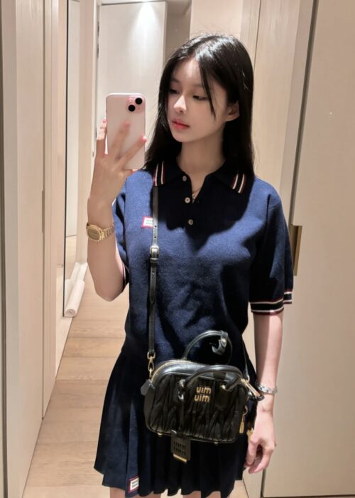 미우미우 캐시미어 폴로 스웨터 레플리카 미러급 SA급 S급 고퀄리티 하이엔드 최상급 의류 [여성] 3