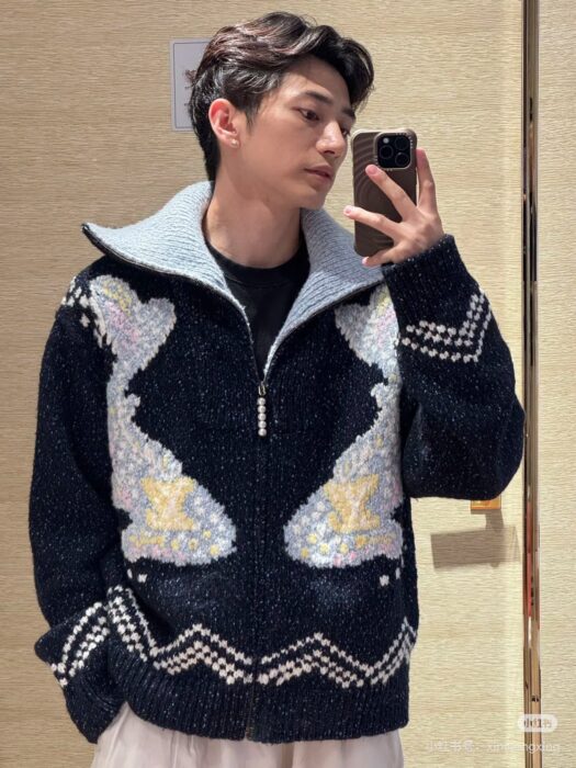 루이비통 지퍼 니트 블루종 레플리카 미러급 SA급 S급 고퀄리티 하이엔드 최상급 의류 [남성여성공용] 2