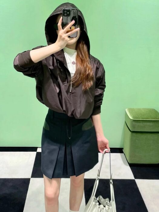 프라다 리버시블 코튼 저지 및 리나일론 후디 레플리카 미러급 SA급 S급 고퀄리티 하이엔드 최상급 의류 [여성] 6