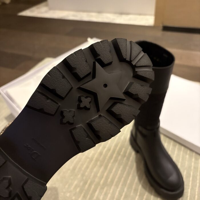 디올 D-타운 부츠 카프스킨 앤 나일론 자수 까나쥬 모티프 블랙 레플리카 미러급 SA급 S급 고퀄리티 최상급 하이엔드 신발 [남성여성공용] 11