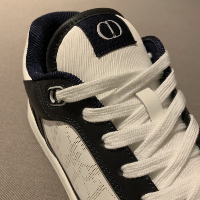 디올 하일톤 넬 B27 로우 탑 스니커즈 스무스 카프스킨 디올 오블리크 갤럭시 레더 네이비 블루 화이트 레플리카 미러급 SA급 S급 고퀄리티 최상급 하이엔드 신발 [남성여성공용] 8