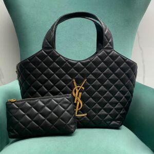 생로랑 미디엄 퀼팅 나파 블랙 858191 레플리카 미러급 SA급 S급 고퀄리티 최상급 하이엔드 쇼퍼백 토트백 가방 [여성]