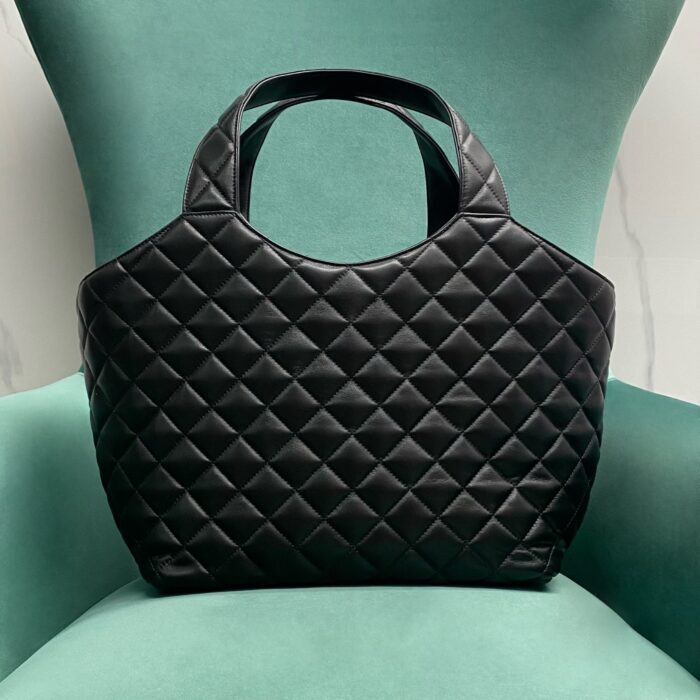 생로랑 미디엄 퀼팅 나파 블랙 858191 레플리카 미러급 SA급 S급 고퀄리티 최상급 하이엔드 쇼퍼백 토트백 가방 [여성] 2