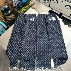 루이비통 모노그램 자카드 데님 스케이트 팬츠 청바지 인디고 레플리카 미러급 SA급 S급 고퀄리티 하이엔드 최상급 의류 [남성여성공용]