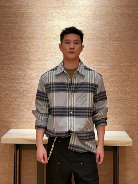 루이비통 모노그램 점보 체크 긴팔 셔츠 레플리카 미러급 SA급 S급 고퀄리티 하이엔드 최상급 의류 [남성여성공용]