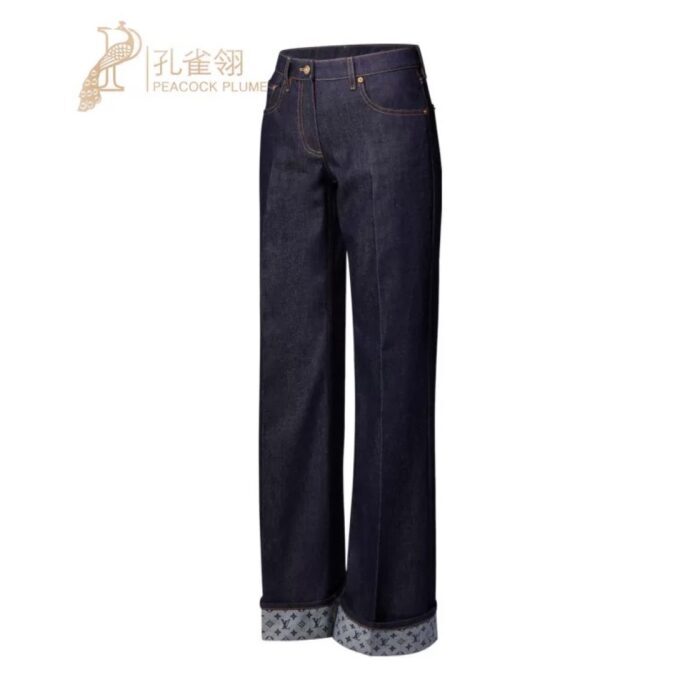 루이비통 커프 스트레이트 플레어 팬츠 레플리카 미러급 SA급 S급 고퀄리티 하이엔드 최상급 의류 [여성] 17