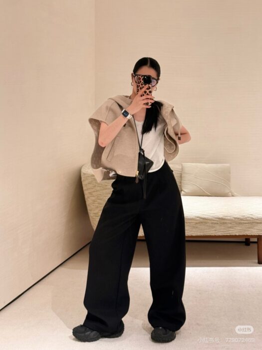 루이비통 더블 페이스 오픈 암 자켓 레플리카 미러급 SA급 S급 고퀄리티 하이엔드 최상급 의류 [여성] 15