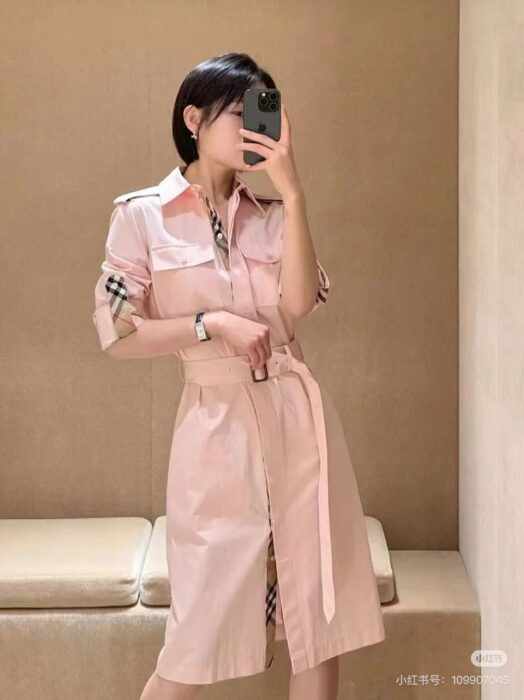 버버리 코튼 포플린 셔츠 드레스 레플리카 미러급 SA급 S급 고퀄리티 하이엔드 최상급 의류 [여성] 7