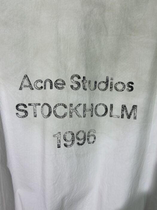아크네스튜디오 ACNE Studios 뒷면 모노그램 바람막이 베이지 레플리카 미러급 SA급 S급 고퀄리티 하이엔드 최상급 의류 [남성여성공용] 13