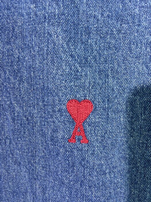 아미 레드 하트 캐쥬얼 데님 자켓 블루 레플리카 미러급 SA급 S급 고퀄리티 하이엔드 최상급 의류 [남성여성공용] 14