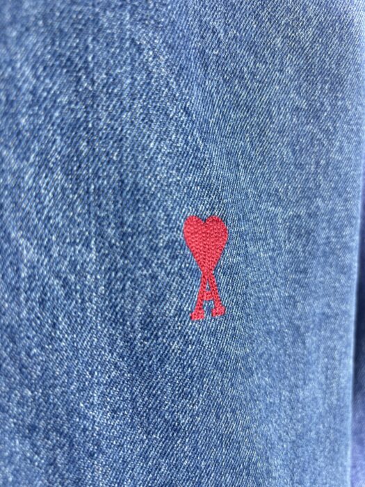 아미 레드 하트 캐쥬얼 데님 자켓 블루 레플리카 미러급 SA급 S급 고퀄리티 하이엔드 최상급 의류 [남성여성공용] 15