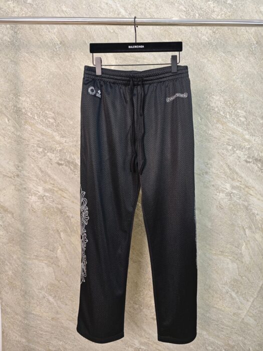 크롬하츠 모노그램 메시 팬츠 블랙 레플리카 미러급 SA급 S급 고퀄리티 하이엔드 최상급 의류 [남성여성공용] 3