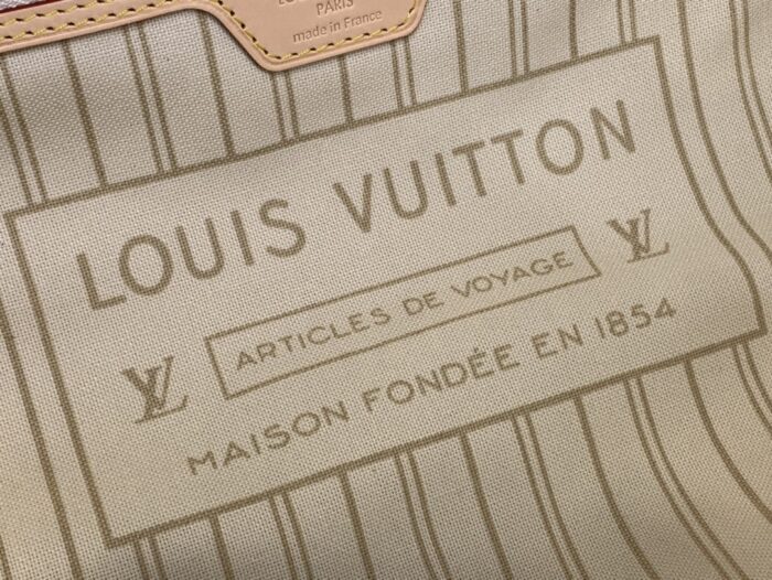 루이비통 네버풀 미디엄 N40604 다미에 화이트 베이지 핸드백 토트백 레플리카 미러급 SA급 S급 고퀄리티 최상급 하이엔드 가방 [여성] 8