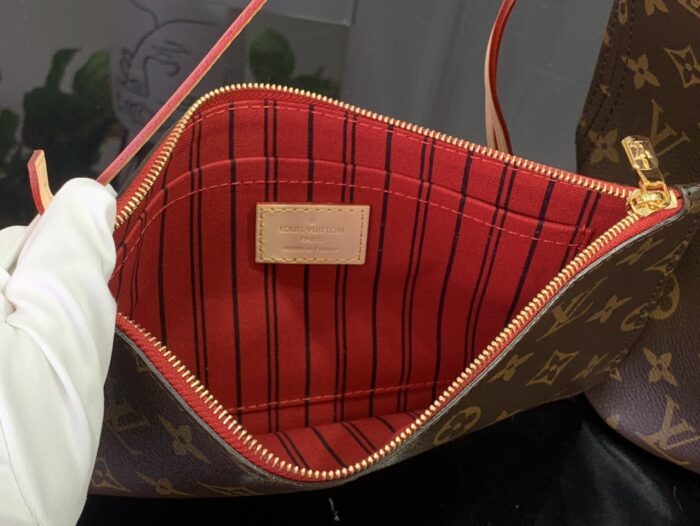 루이비통 네버풀 미디엄 M46987 브라운 레드 핸드백 토트백 레플리카 미러급 SA급 S급 고퀄리티 최상급 하이엔드 가방 [여성] 6